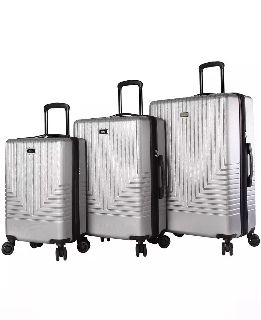 Nicole Miller Fanciful 3 Piece Luggage Set 1