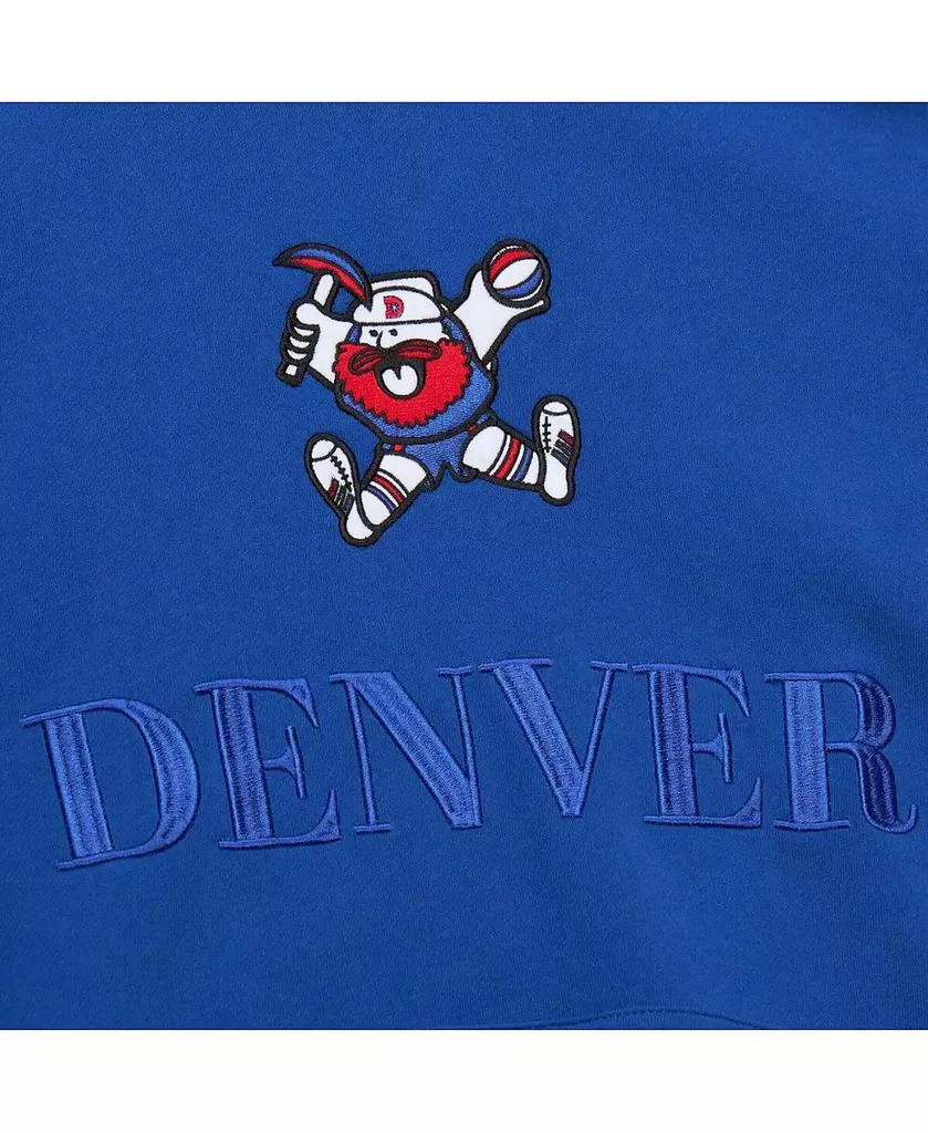 Mitchell & Ness Men's Royal Denver Nuggets Hardwood Classics Team OG 3.0 Pullover Hoodie 3