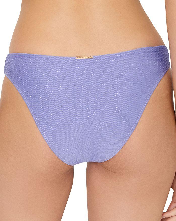Milly Shimmer Texture Bikini Bottom