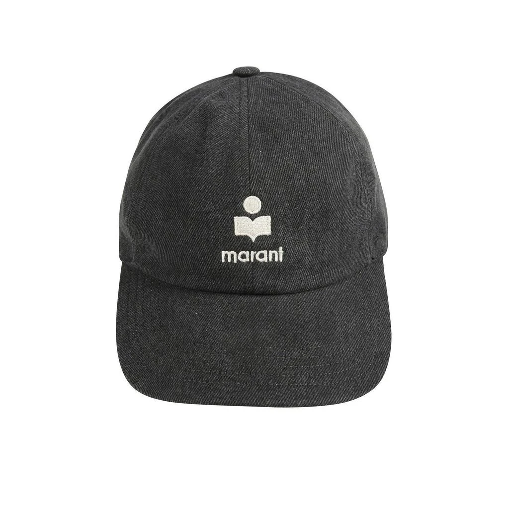 Isabel Marant Tomas Logo Embroidered Cap 1