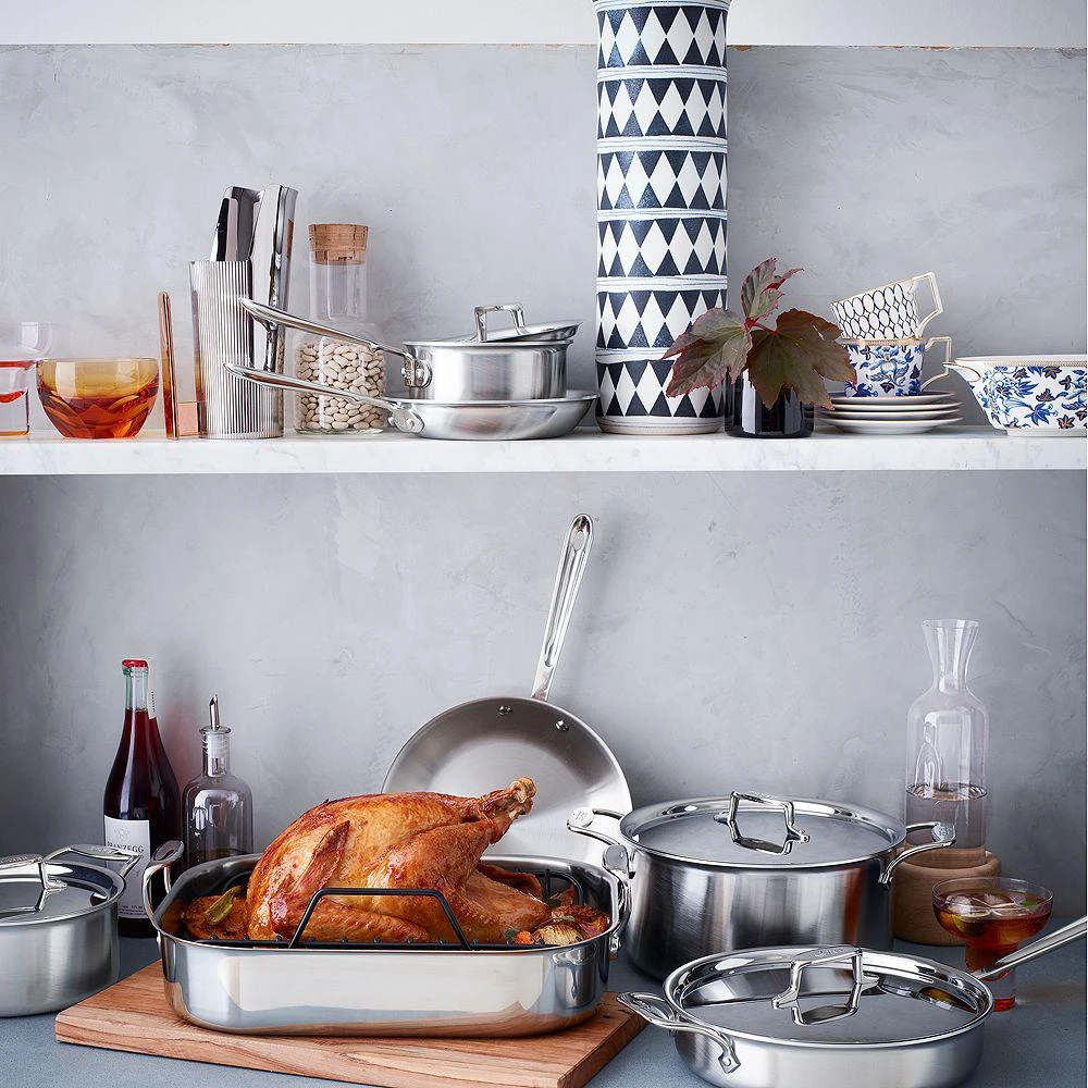 All-Clad Gourmet Accessories Large Roaster with Rack 3