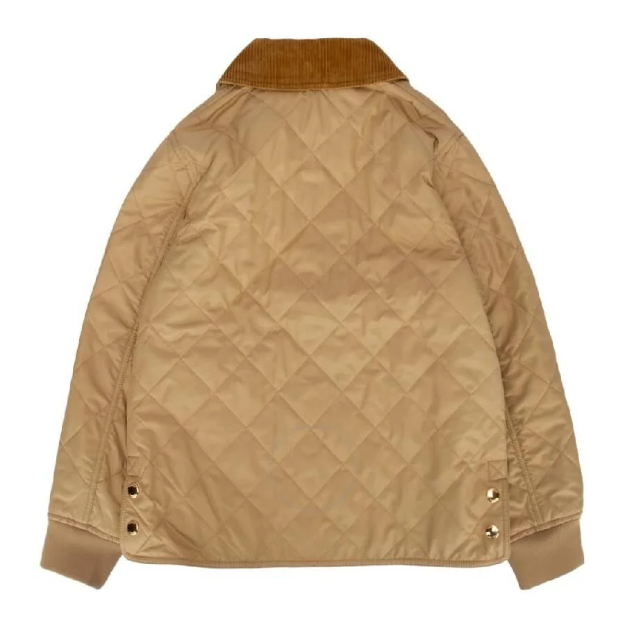 Burberry Kids Archive Beige Quilted Jacket 2