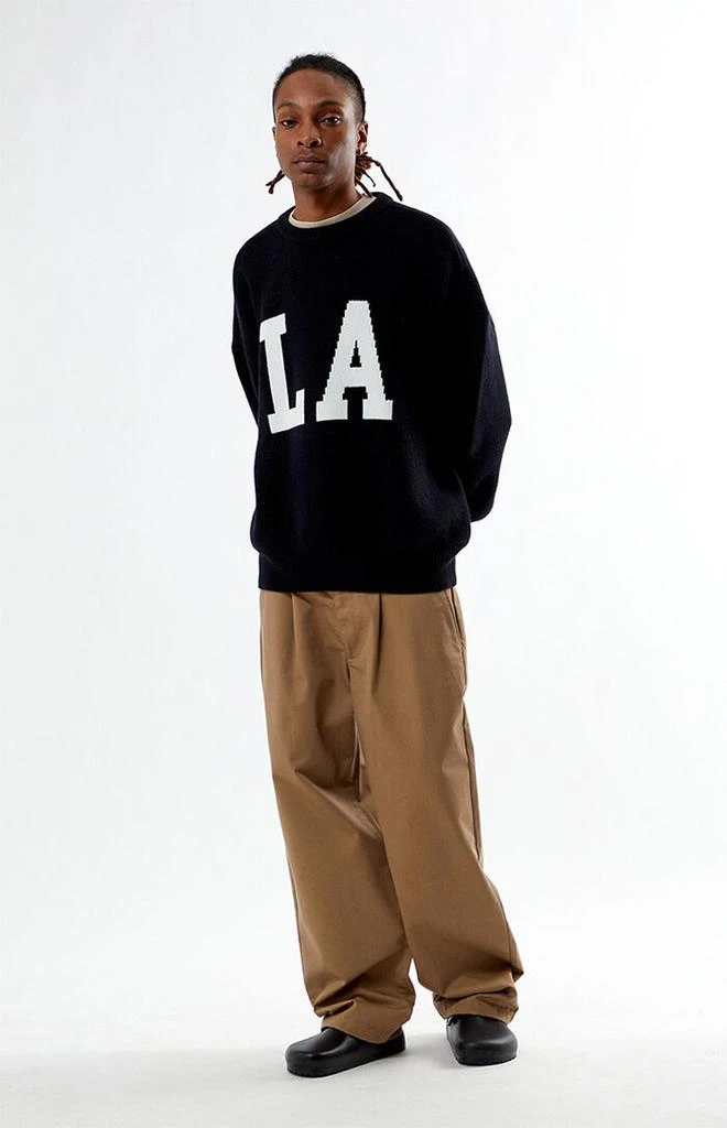 PacSun Black Los Angeles Crew Neck Sweater 4