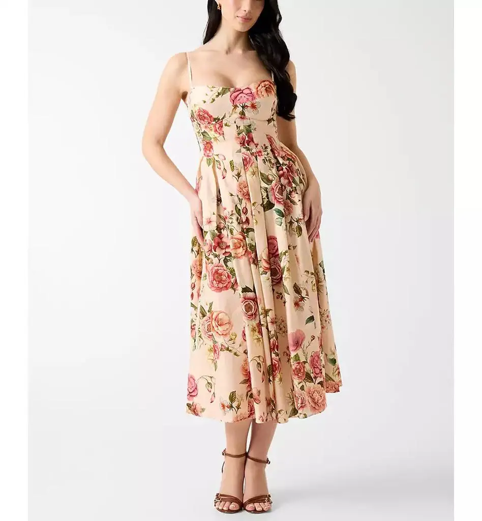 long chiffon dress black Black Chiffon Cape Dress with Embellished Bodice Blueberry / US 6