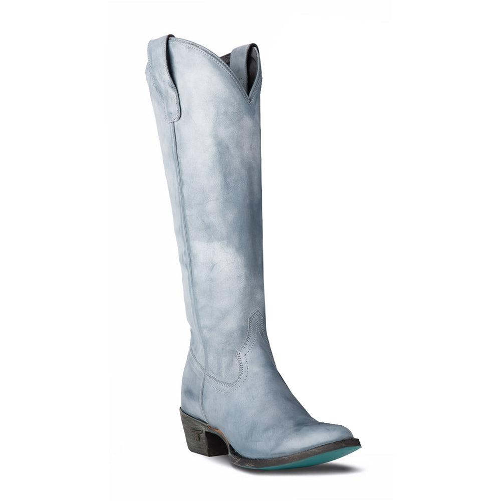 LANE Plain Jane Round Toe Zippered Cowboy Boots