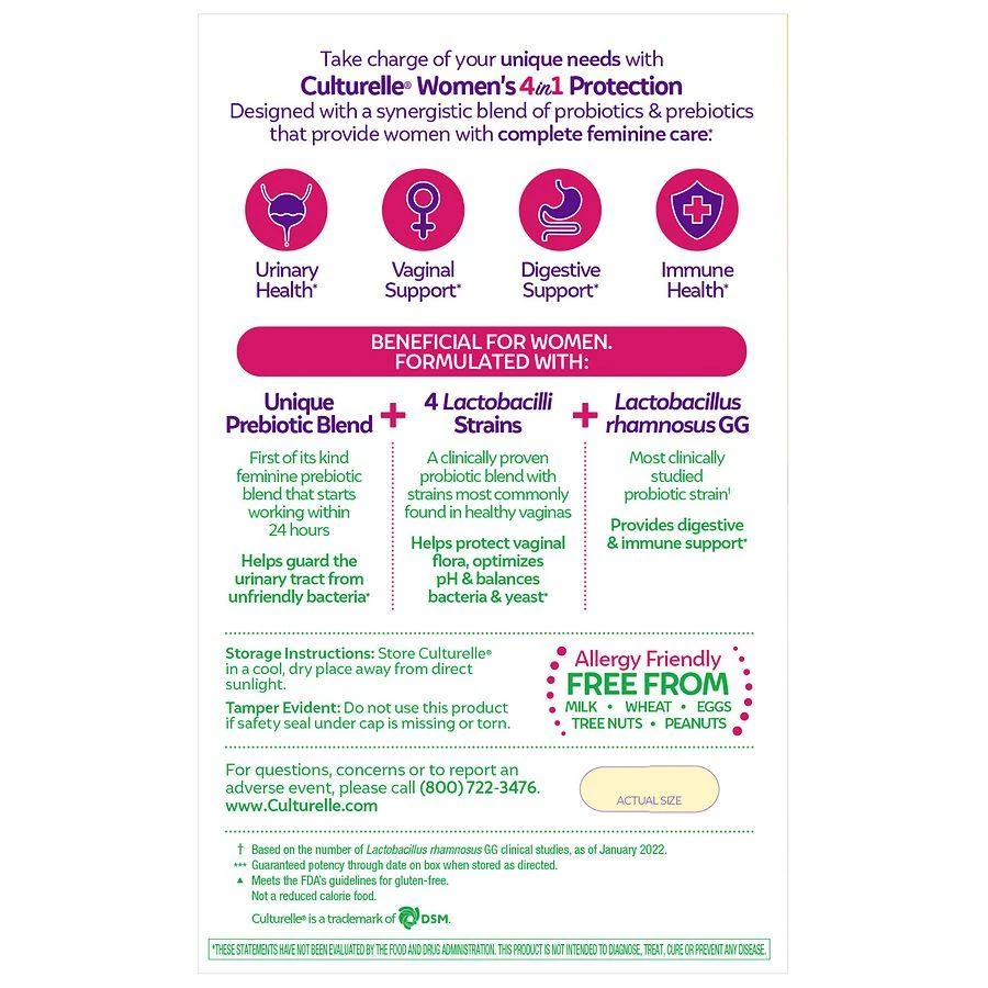 Culturelle Women
s 4 in 1 Protection Capsules 2