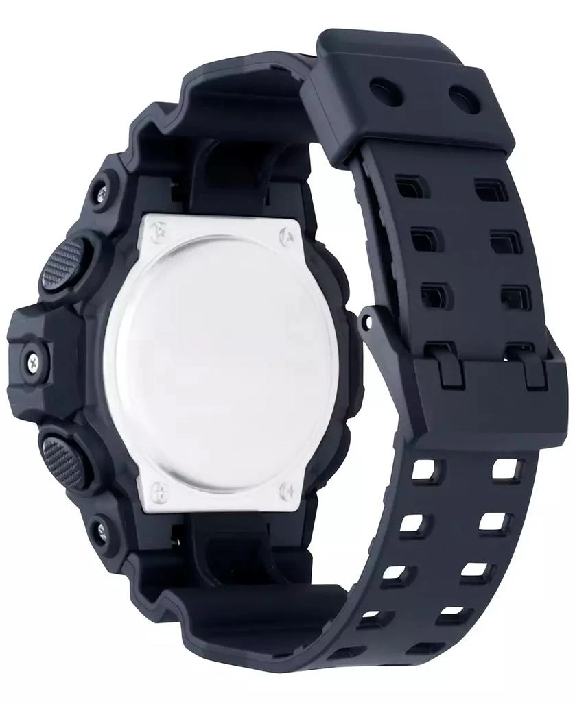 G-Shock Men's Analog-Digital Black Resin Strap Watch 53x58mm GA-700-1B 3