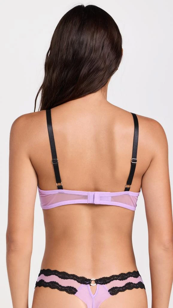 Fleur du Mal Sheer Tulle Demi Bra 2