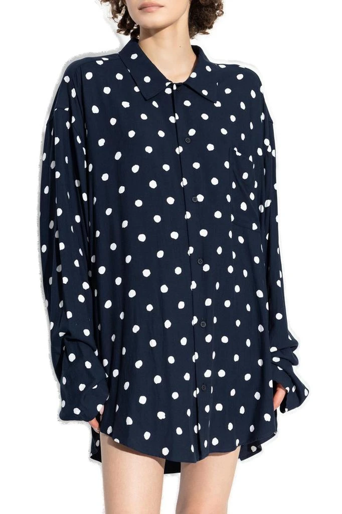 Balenciaga Balenciaga Polka Dot Long-Sleeved Shirt 2