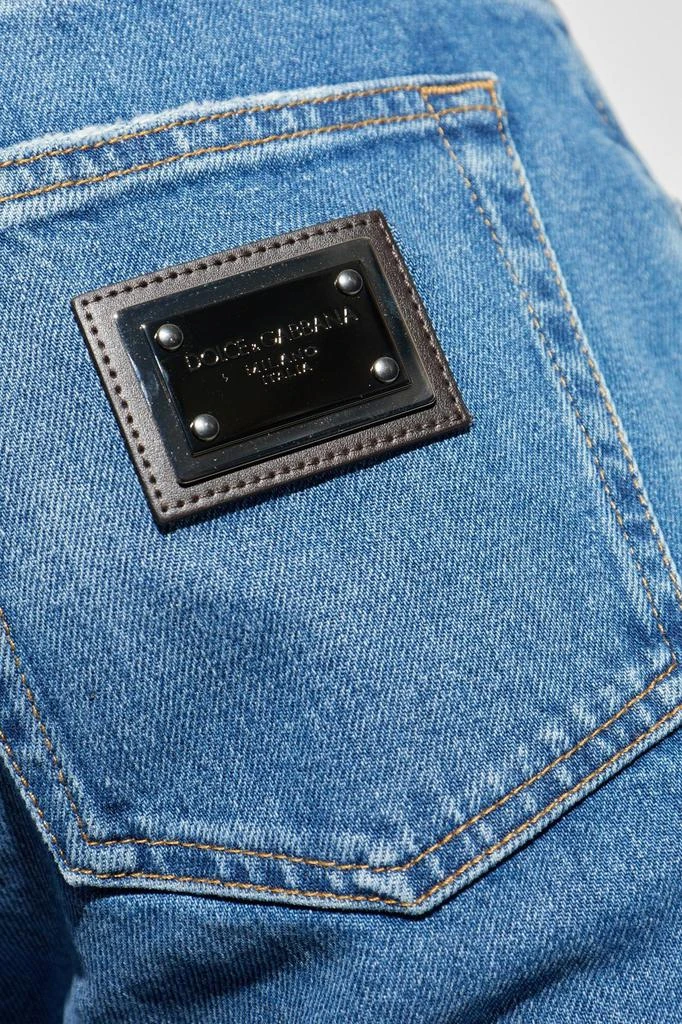 Dolce 
Gabbana Dolce 
Gabbana Logo Plaque Slim Fit Jeans 5