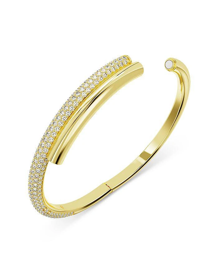 Swarovski Dextera Half Pavé Bangle Bracelet