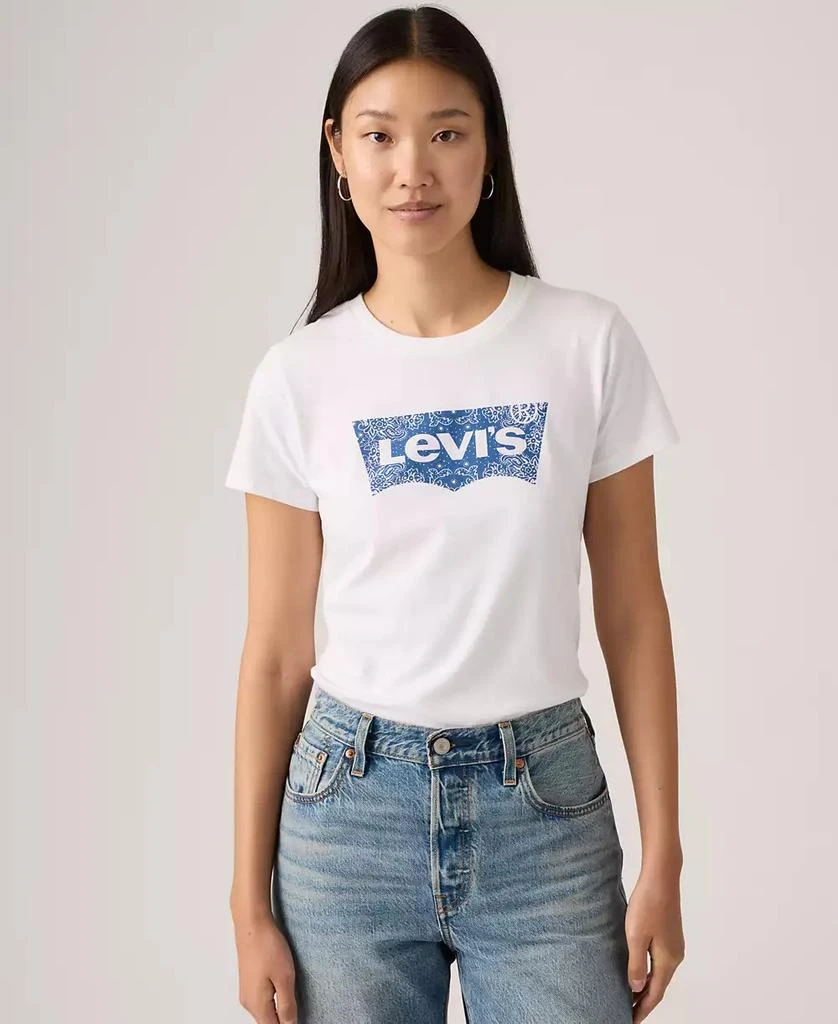 Levi's Women's Perfect Graphic Logo Cotton T-shirt 22