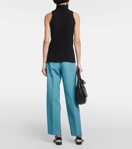 Jil Sander Frayed cotton top 3