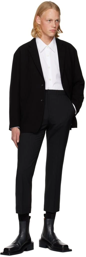 n.hoolywood Black Tapered Trousers 4