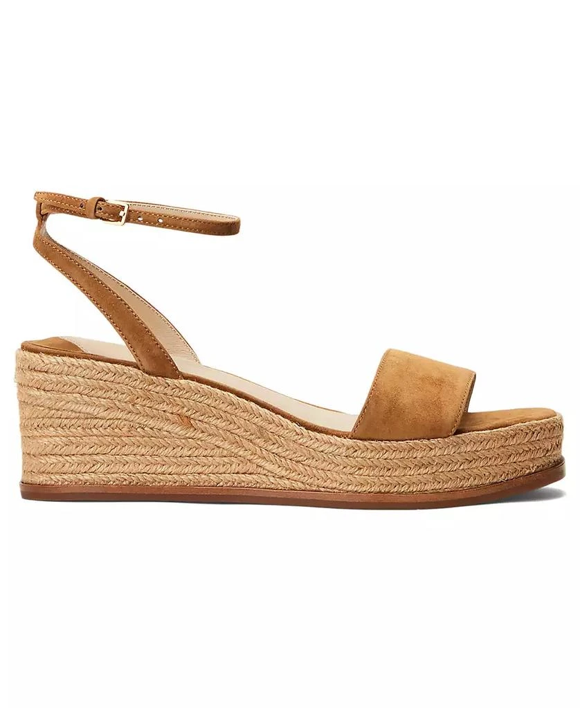 Ralph Lauren Women's Leona Espadrille Platform Wedge Sandals 2