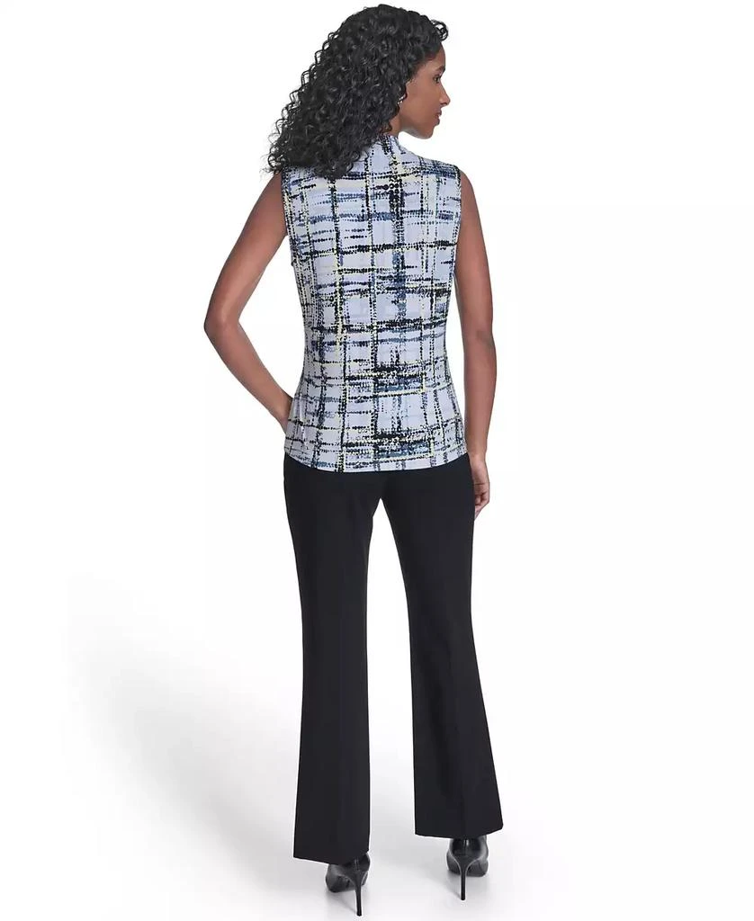 Calvin Klein Petite Printed V-Neck Sleeveless Top 5