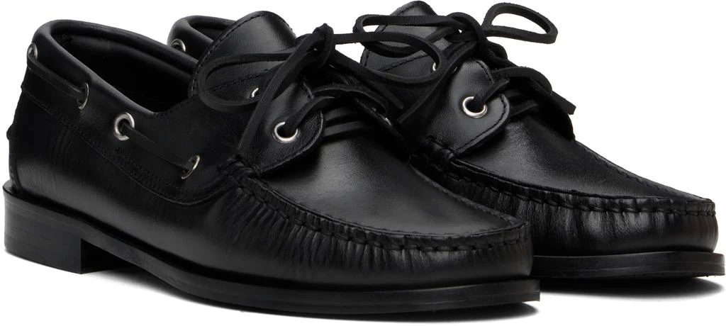 AEYDE Black Harris Calfskin Loafers 4