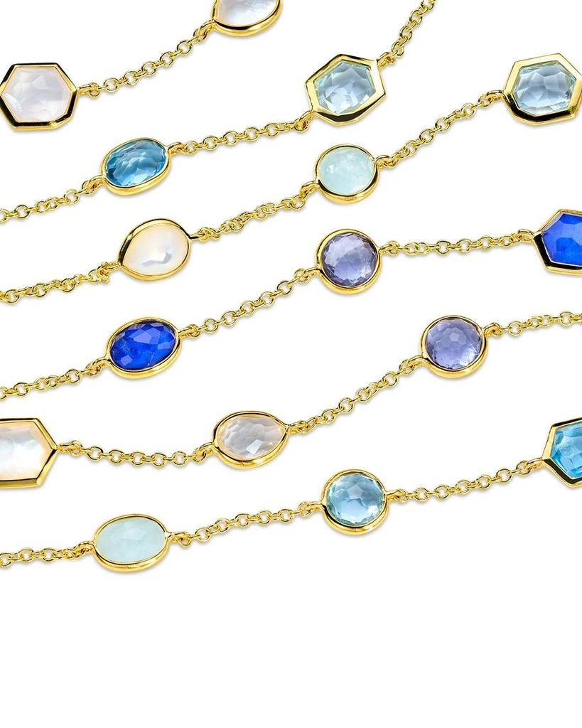 Ippolita 18K Yellow Gold Rock Candy® Multi Stone Mixed Cut Station Statement Necklace, 37" 2