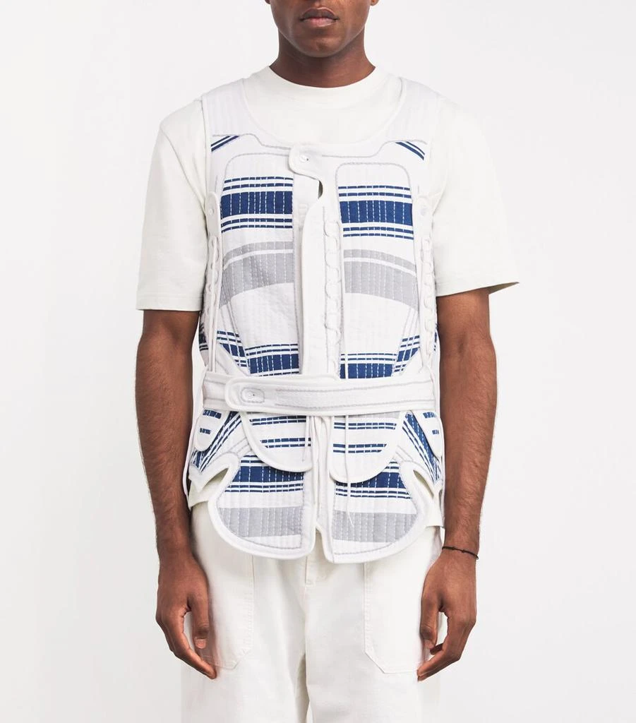 Craig Green Hand-Embroidered Harness Vest 3