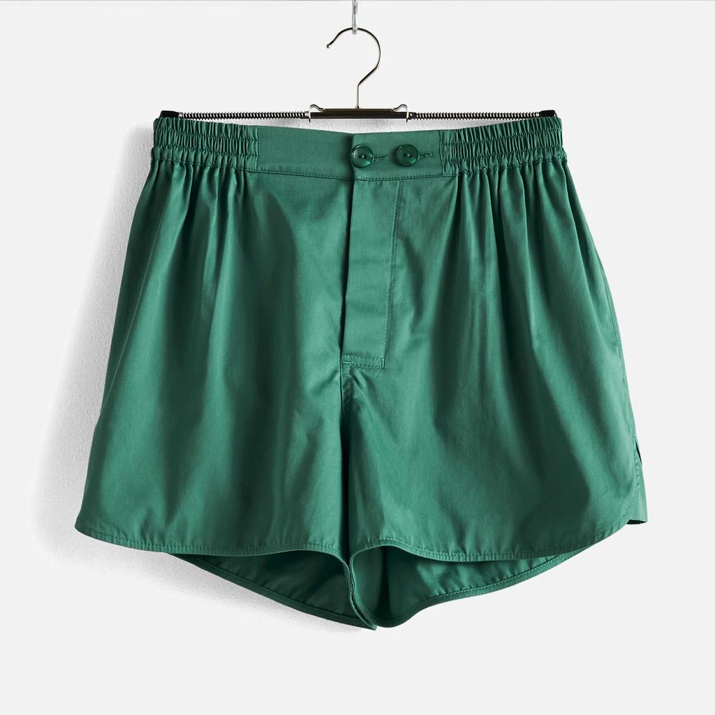 HAY Outline Pyjama Shorts - Emerald Green 1