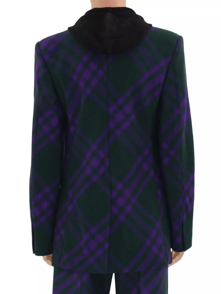 Burberry Check Wool Double-Breasted Sports Jacket 5