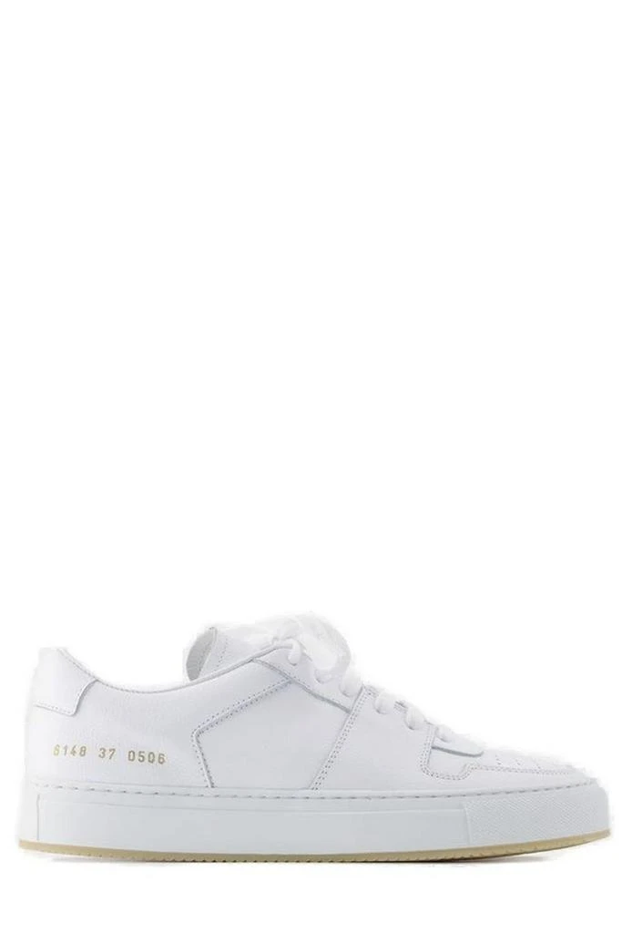 Common Projects Decades Sneakers Common Projects Leather White 1