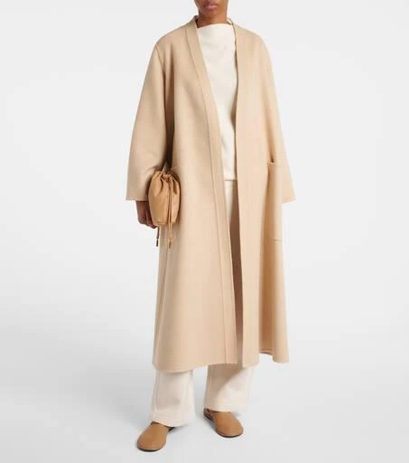 Max Mara Arca cashmere and wool wide-leg pants 2