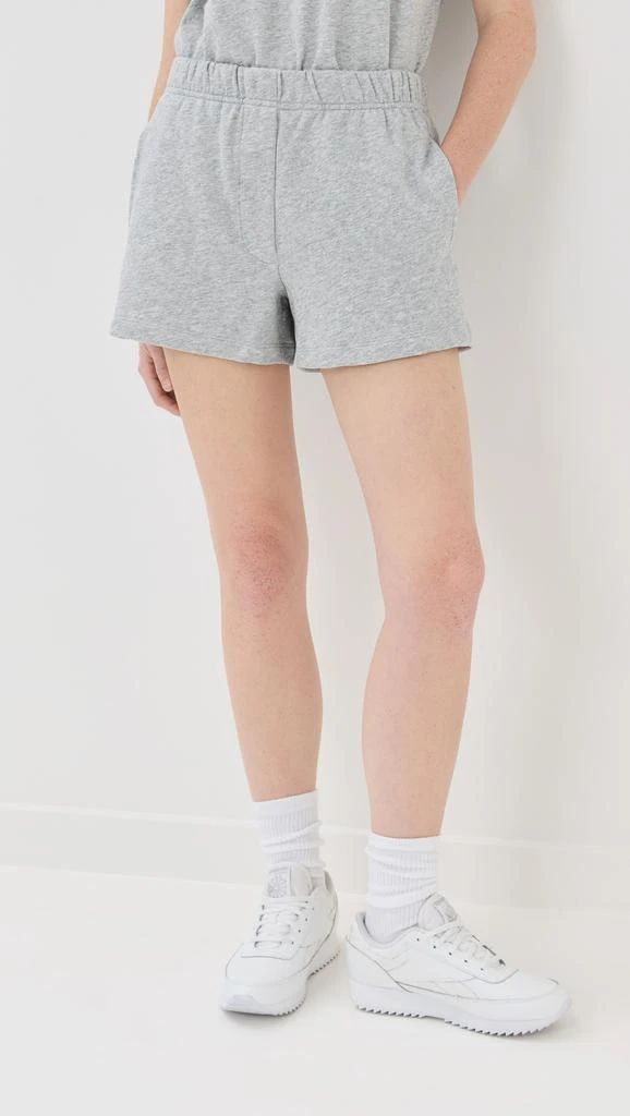Tibi Light Weight Sweatshirting Short Shorts 2