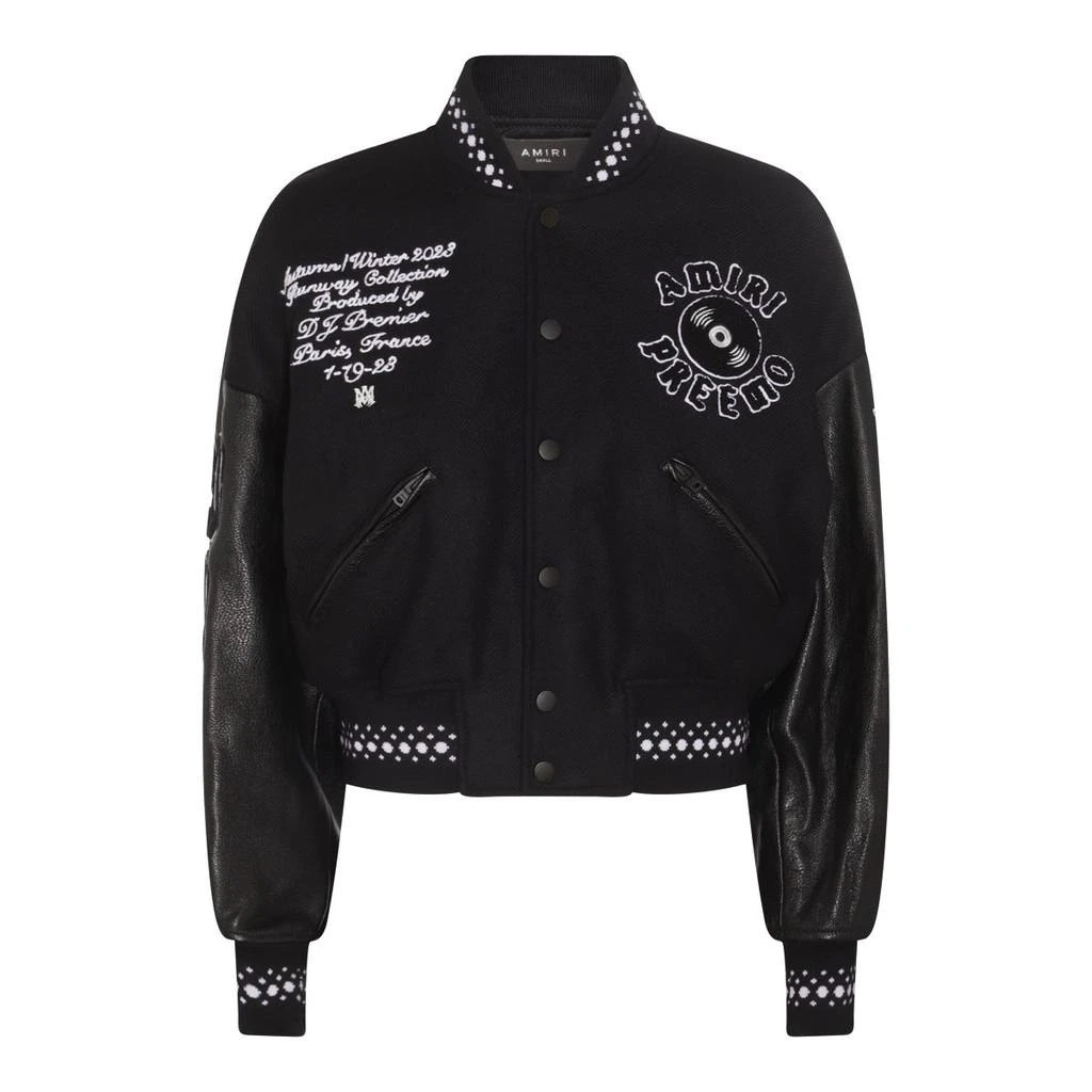 AMIRI Amiri Logo Patch Long Sleeved Jacket 1
