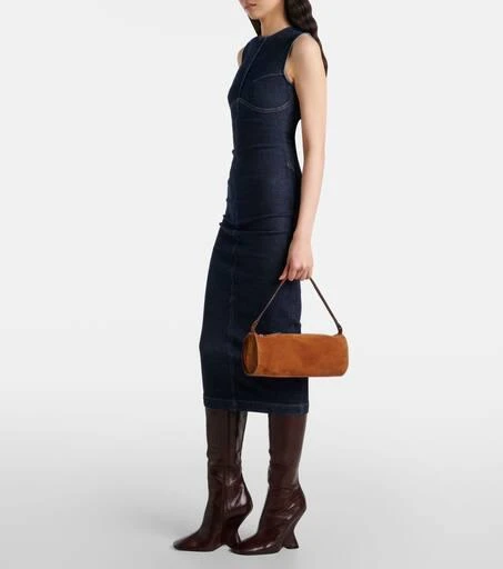 Staud Taru Mini suede shoulder bag 5