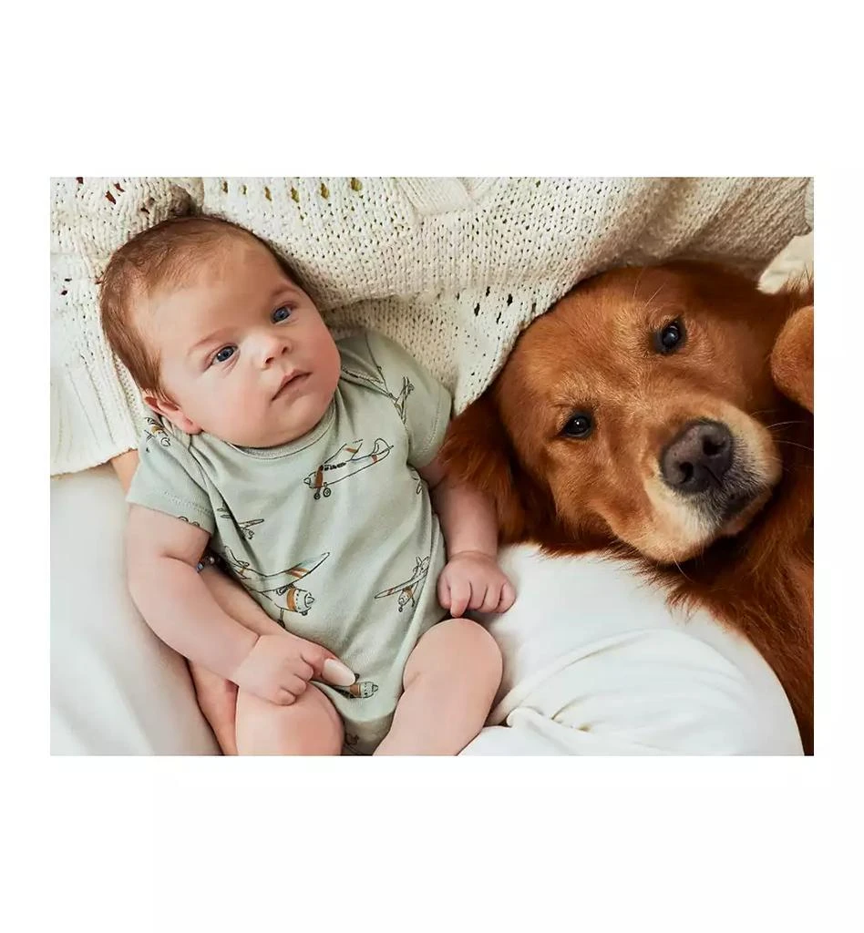 Carter's Baby Boys and Baby Girls 5-Pc. Short Sleeve Bodysuits Set 1