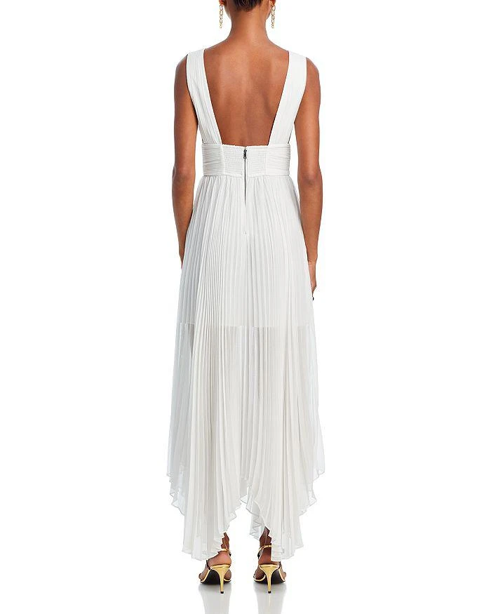 Alice + Olivia Adrianna Pleated Maxi Dress 4