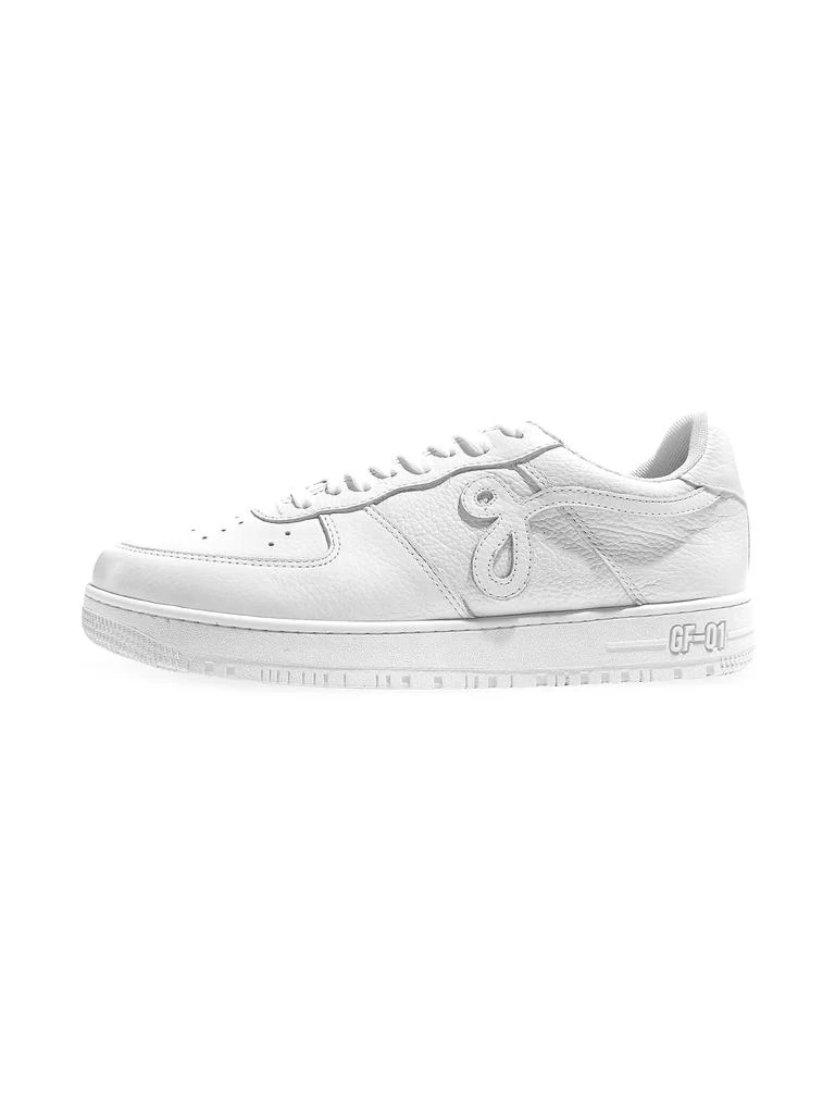 John Geiger GF-01 Pebbled Leather Sneakers 3