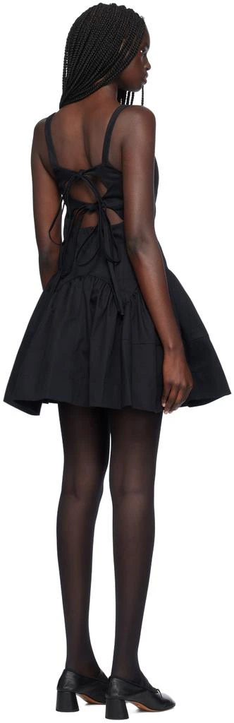 Sandy Liang Black Koss Minidress 3