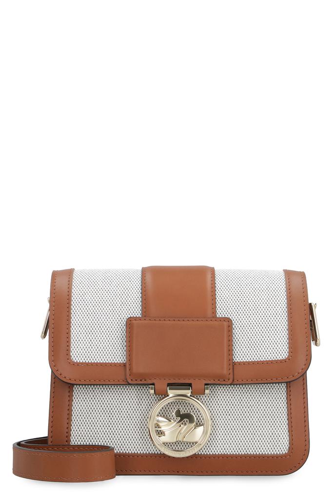 LONGCHAMP BOX-TROT CANVAS MINI CROSSBODY BAG