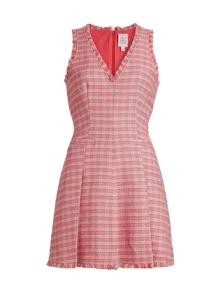 Cinq à Sept Lucie Bouclé Ellisella A-Line Minidress 6