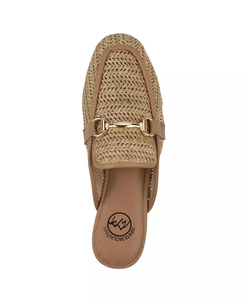 White Mountain Women's Bobbin Slip-On Mules 4