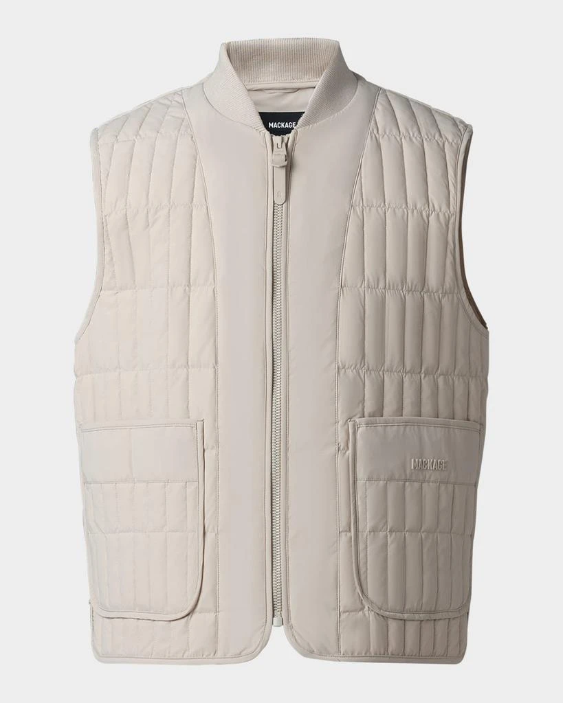Mackage Men's Levi Water-Resistant Quilted Down Vest 1