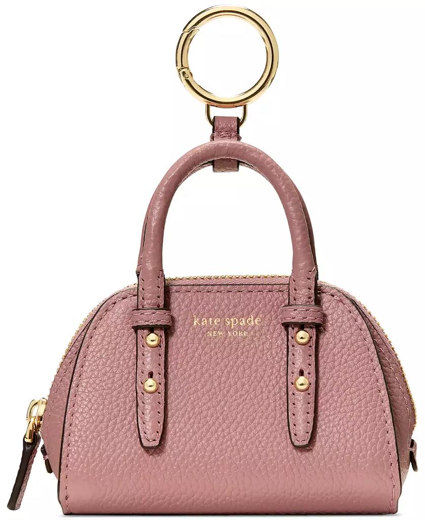 Kate Spade Charmed Pebbled Leather Bag Charm