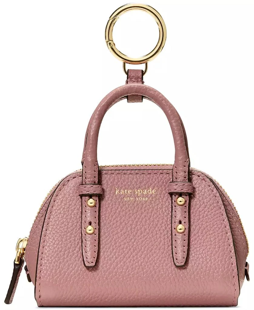 Kate Spade Charmed Pebbled Leather Bag Charm 1