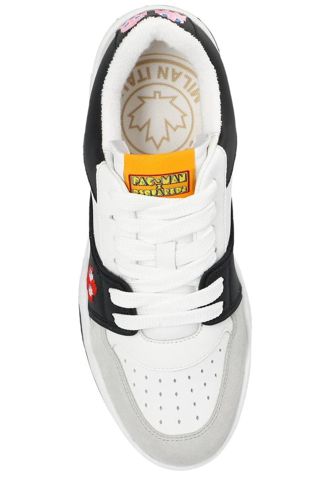 DSQUARED2 Dsquared2 PAC-Man Logo Patch Sneakers 4