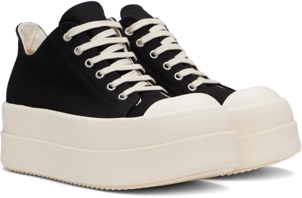 【RICK OWENS】DRKSHDW Hollywood Double Bumper Low Sneaks Shop Black Hollywood Double Bumper Low Sneaks Sneakers on