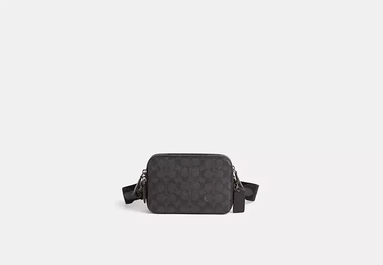 Coach Restored Charter Crossbody Bag 19 In Signature Canvas