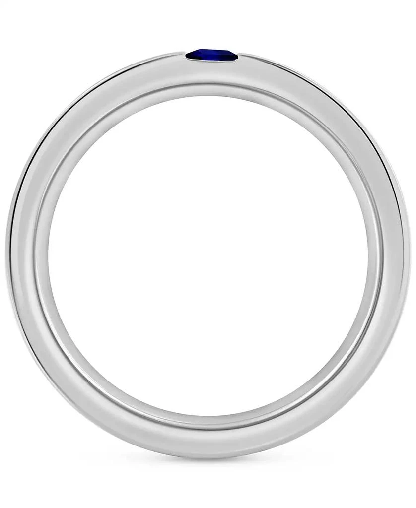 Wonder Fine Jewelry Star Wars Men's Sapphire (1/4 ct. t.w.), Garnet Accent, & Blue Enamel R2D2 Ring in Sterling Silver 7