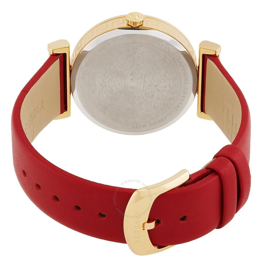 Versace Regalia Quartz Crystal Red Dial Ladies Watch VE6J00423 3