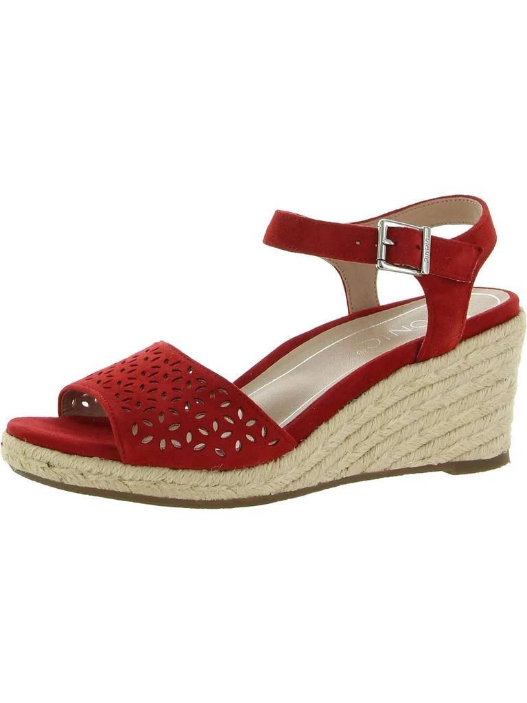 VIONIC Ariel Womens Suede Perforated Wedges 1