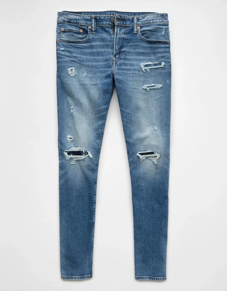 AE AE AirFlex+ Patched Athletic Skinny Jean 3