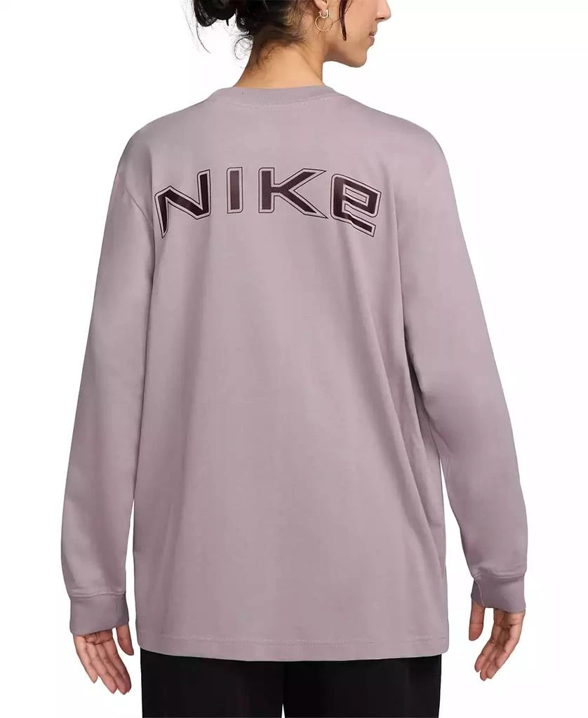 NIKE Women's Loose Long-Sleeve T-Shirt 2