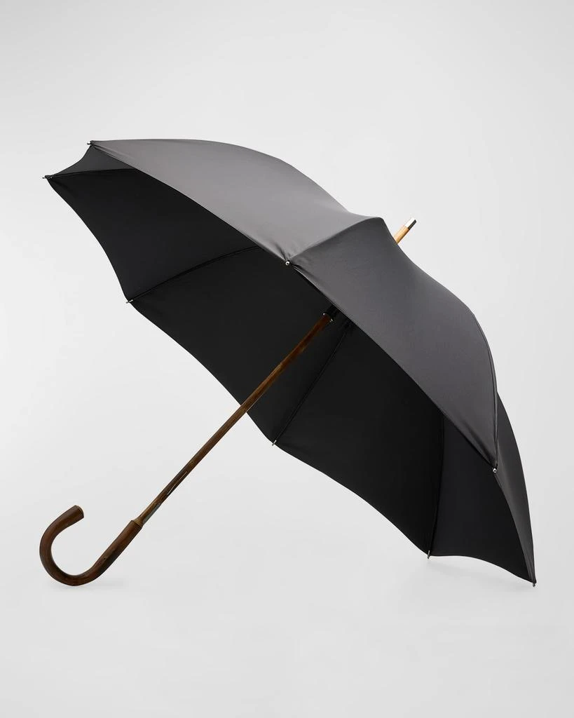 Davek Men's Savile Wood-Handle Umbrella 1