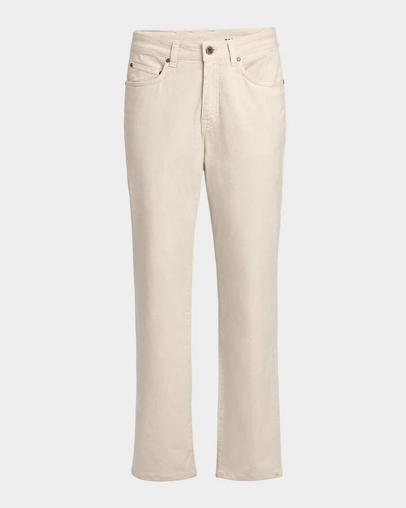 BOGLIOLI Men's 5-Pocket Twill Pants 1